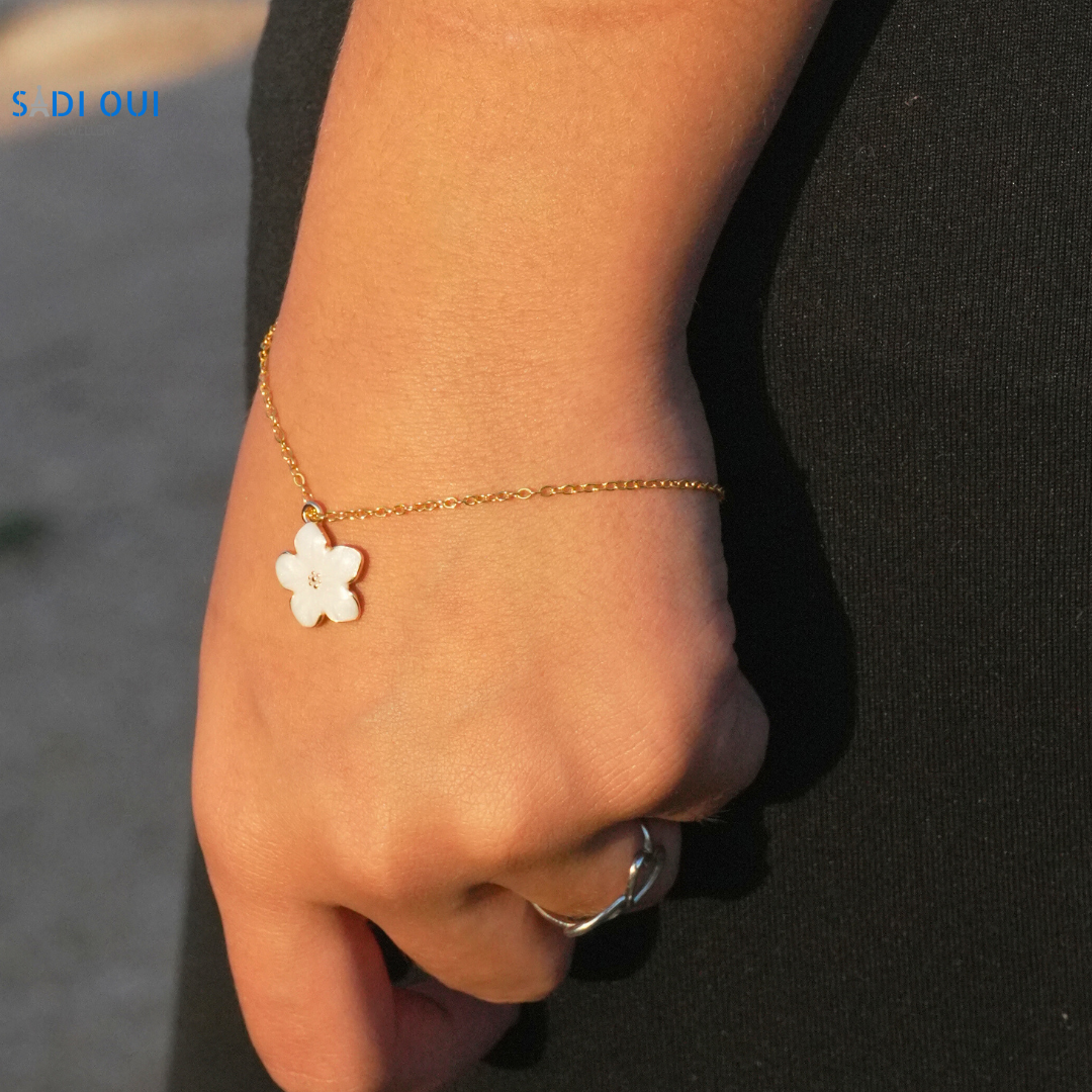 Pulseira Bloom em Aço Inoxidável SADI OUI Jewellery