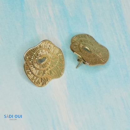 Brincos Shape em Aço Inoxidável | SADI OUI Jewellery