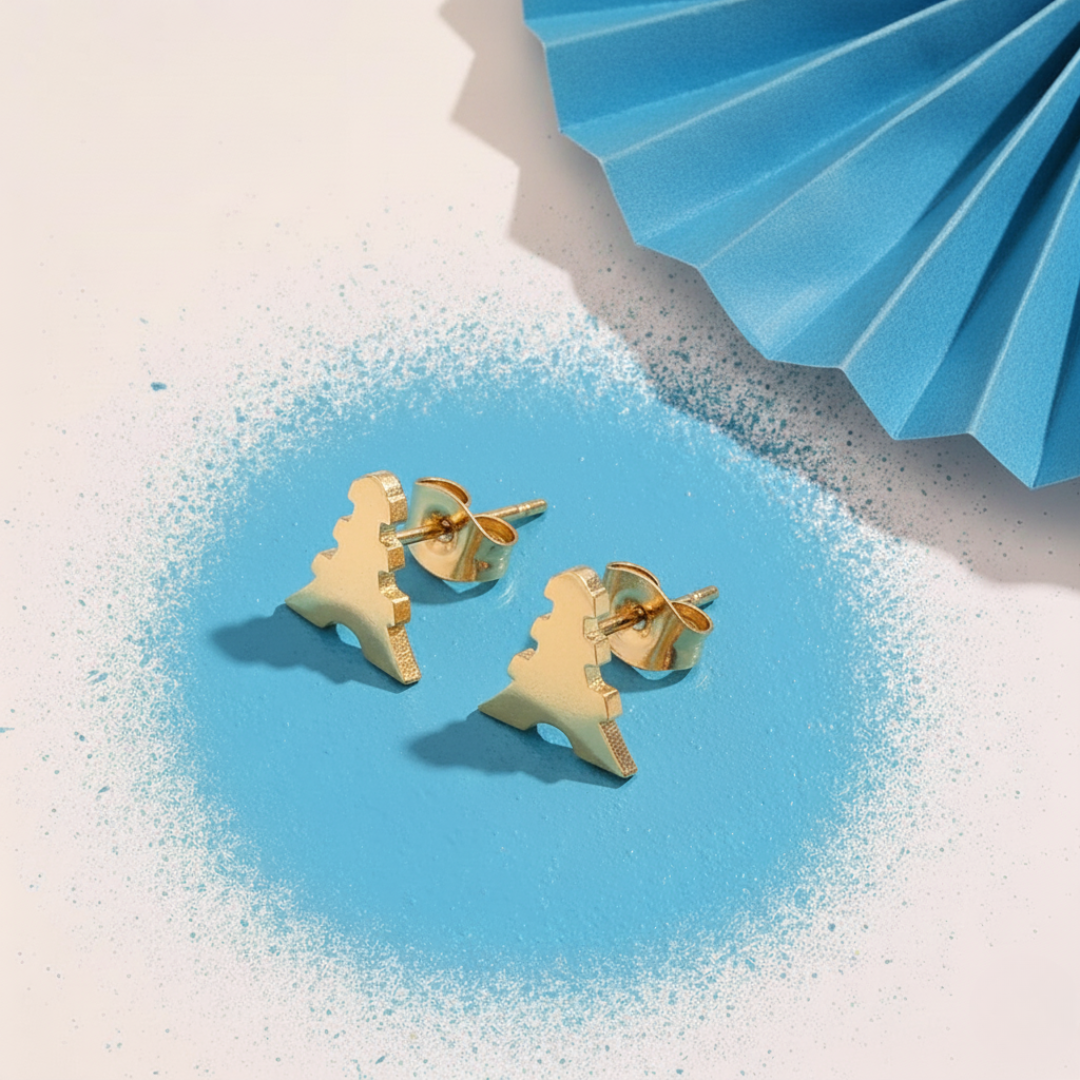 Brincos Paris in Pink