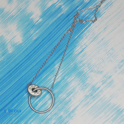 Colar Loop em Aço Inoxidável | SADI OUI Jewellery