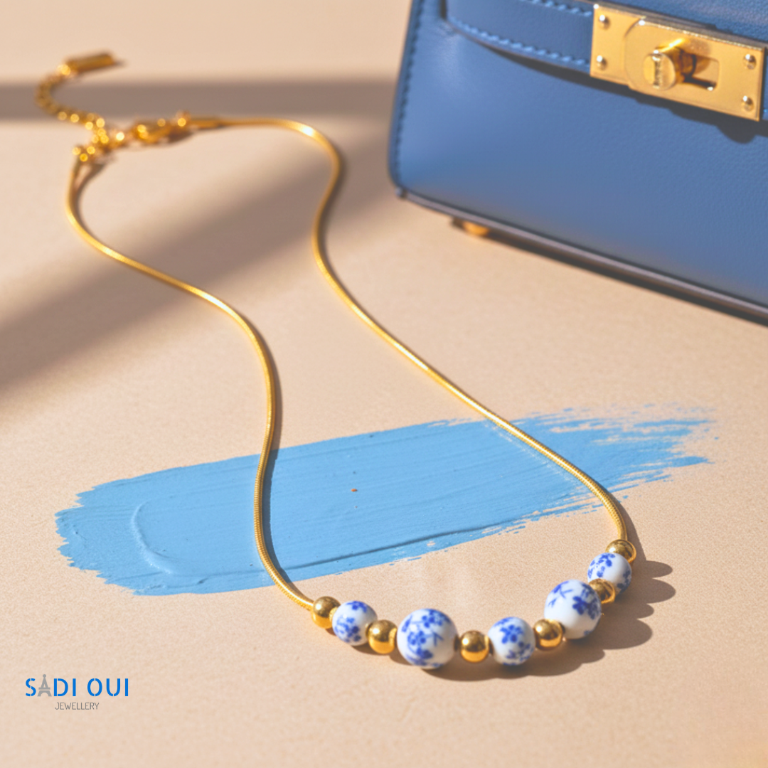 Colar Fusion em Aço Inoxidável | SADI OUI Jewellery