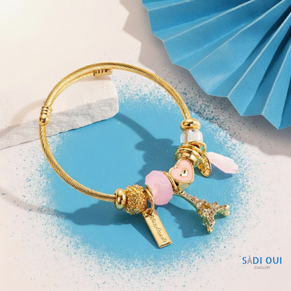 Bracelet rose de Paris