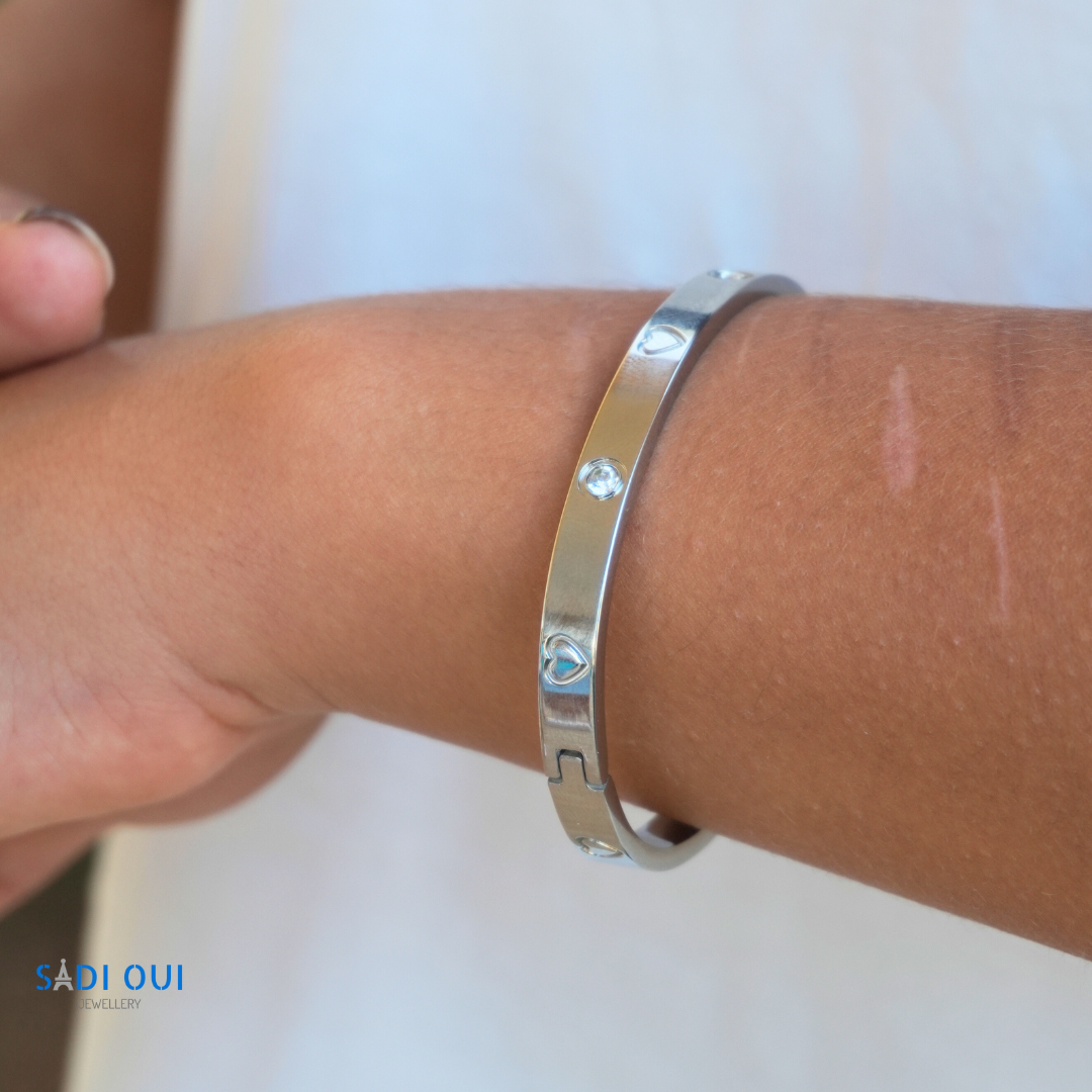 Pulseira Loop em Aço Inoxidável | SADI OUI Jewellery