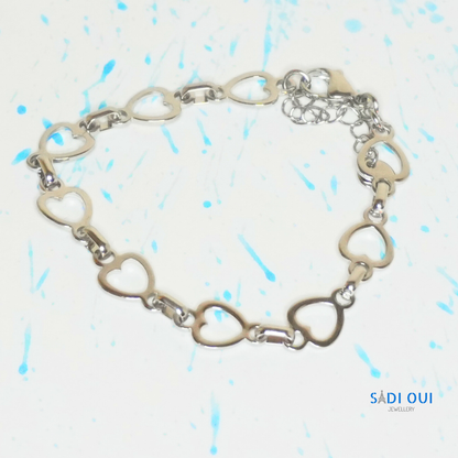 Pulseira Open Heart
