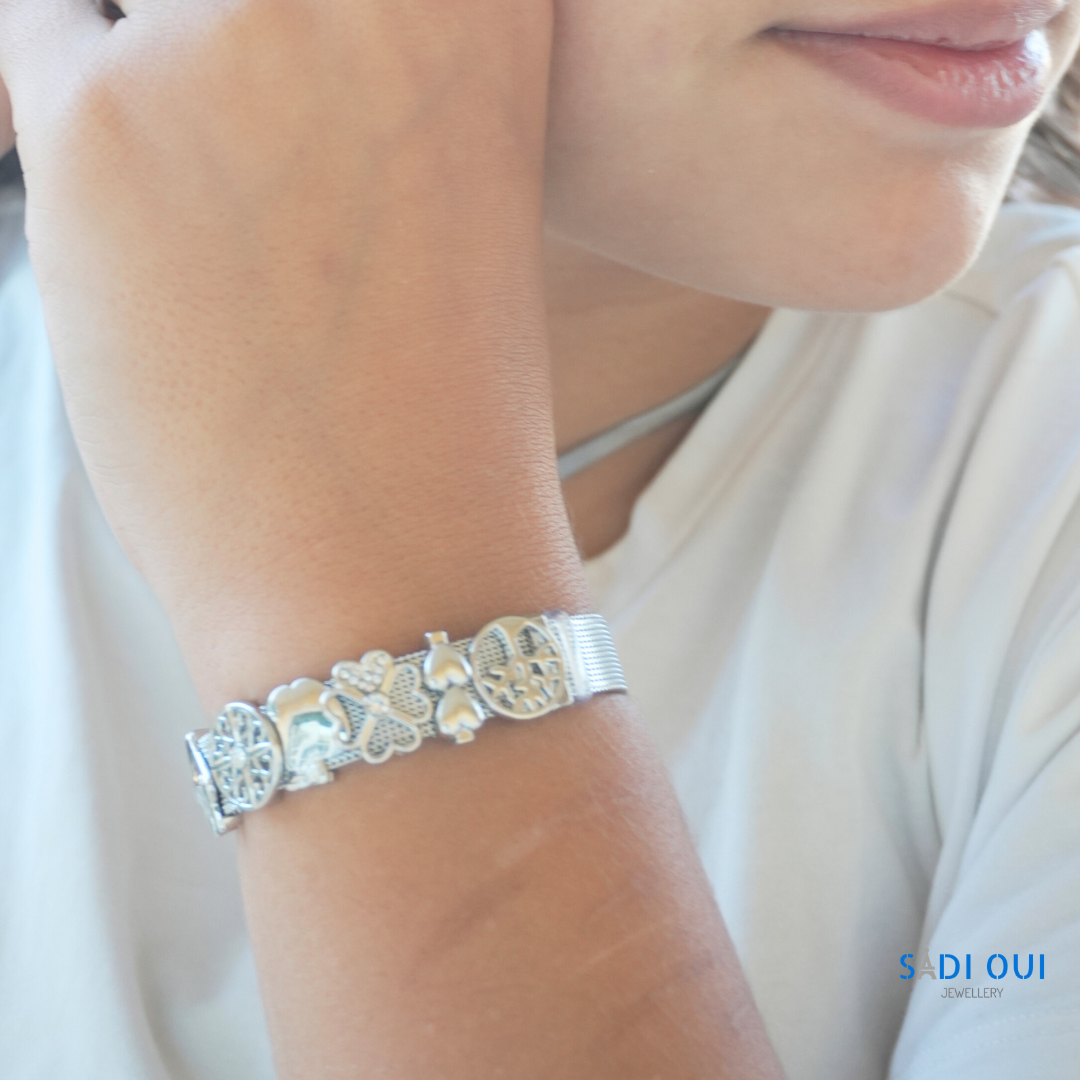 Pulseira Bold em Aço Inoxidável | SADI OUI Jewellery