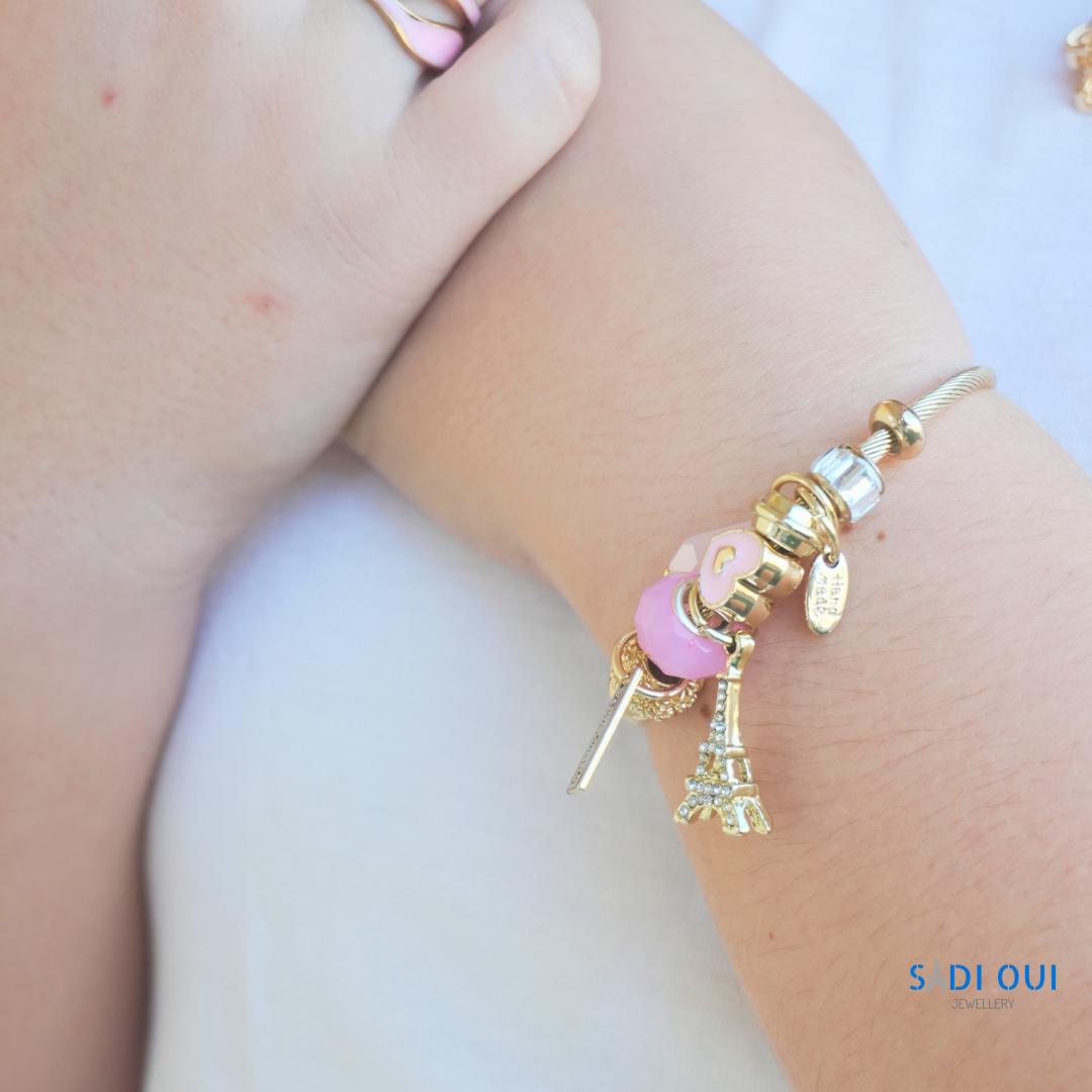 Bracelet rose de Paris