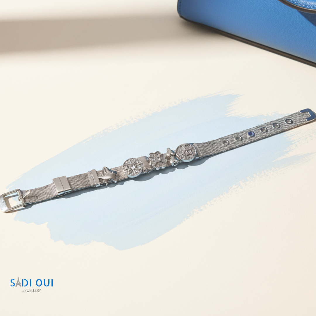 Pulseira Bold em Aço Inoxidável | SADI OUI Jewellery