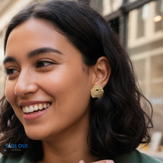 Brincos Shape em Aço Inoxidável | SADI OUI Jewellery